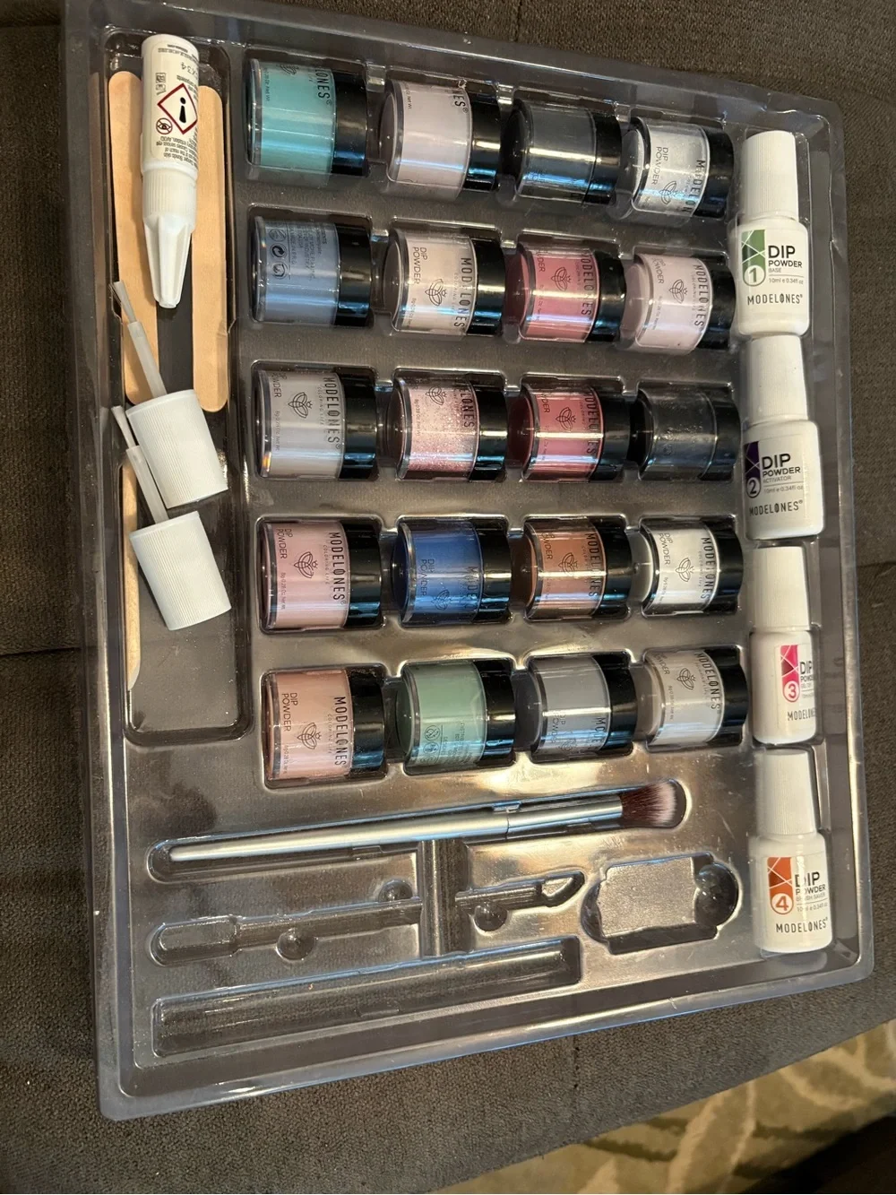 Dip Powder Nail Color Set - Assorted Pastel & Neutral Shades